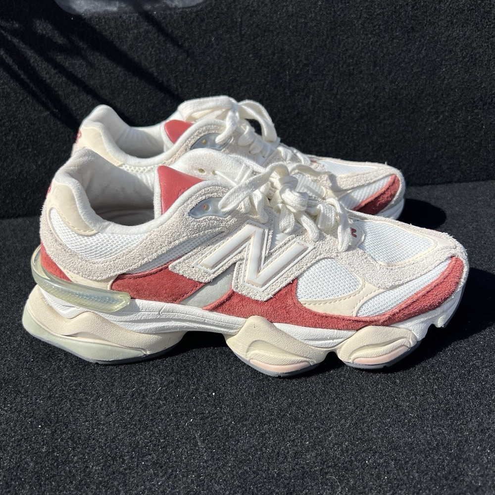 New Balance 9060 Festival Pack Clay White and Red Sneakers M7/W8.5
